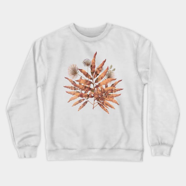 Autumn Leaves Crewneck Sweatshirt by Almanzart